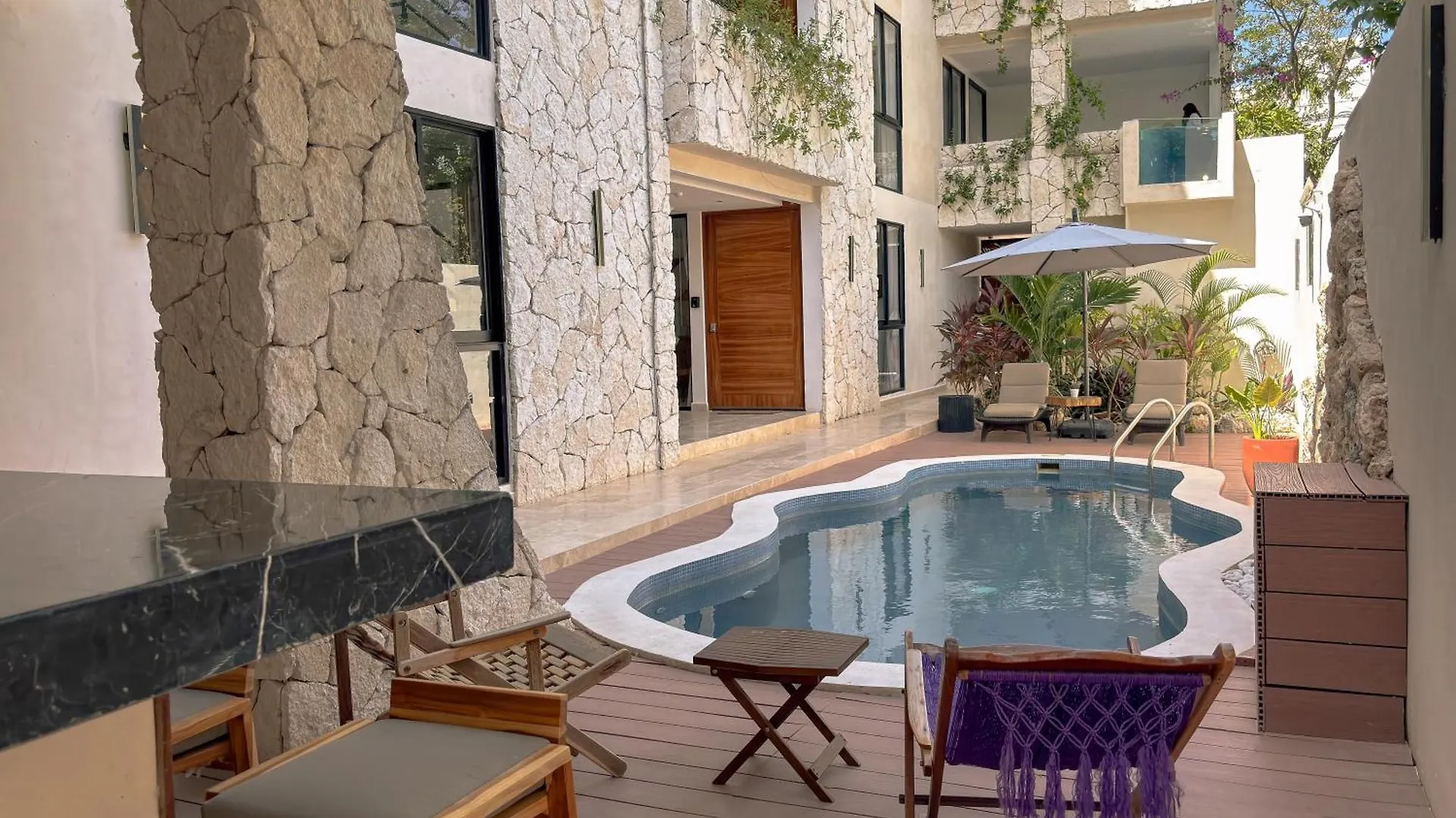 شقة Penthouse De Dos Pisos Con Alberca Privada En La Veleta تولوم
