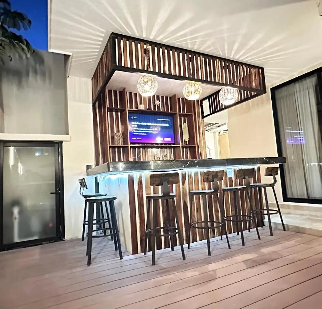 Penthouse De Dos Pisos Con Alberca Privada En La Veleta Apartment Tulum 0*,  Mexico