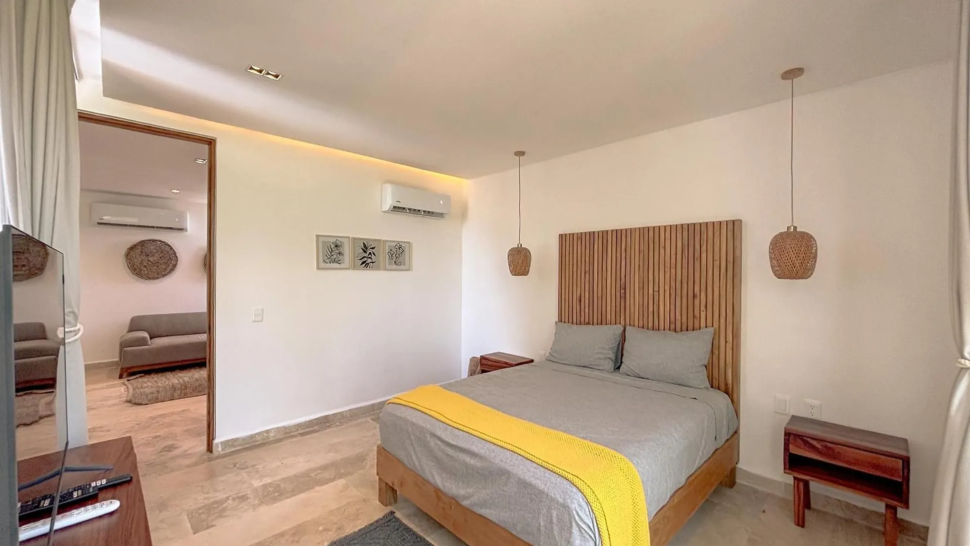 툴룸 Penthouse De Dos Pisos Con Alberca Privada En La Veleta 아파트 멕시코