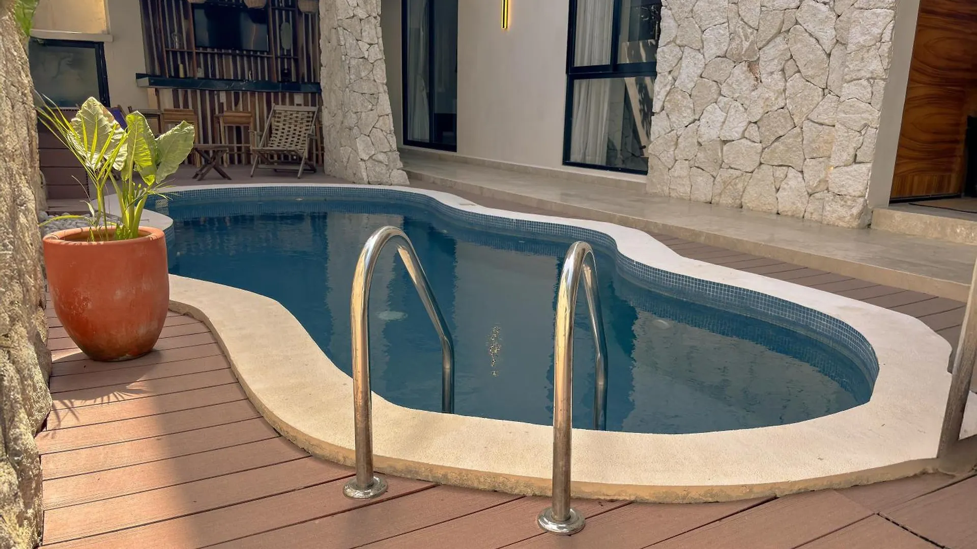Penthouse De Dos Pisos Con Alberca Privada En La Veleta Lejlighed Tulum Mexico