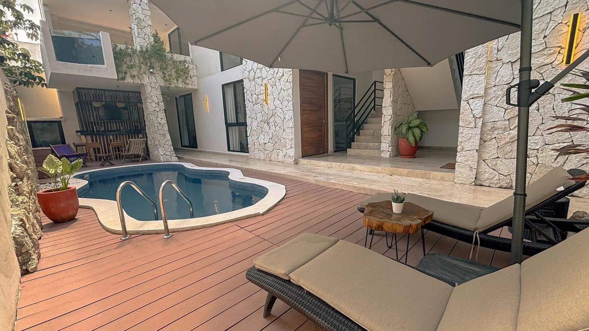 Penthouse De Dos Pisos Con Alberca Privada En La Veleta Lejlighed Tulum