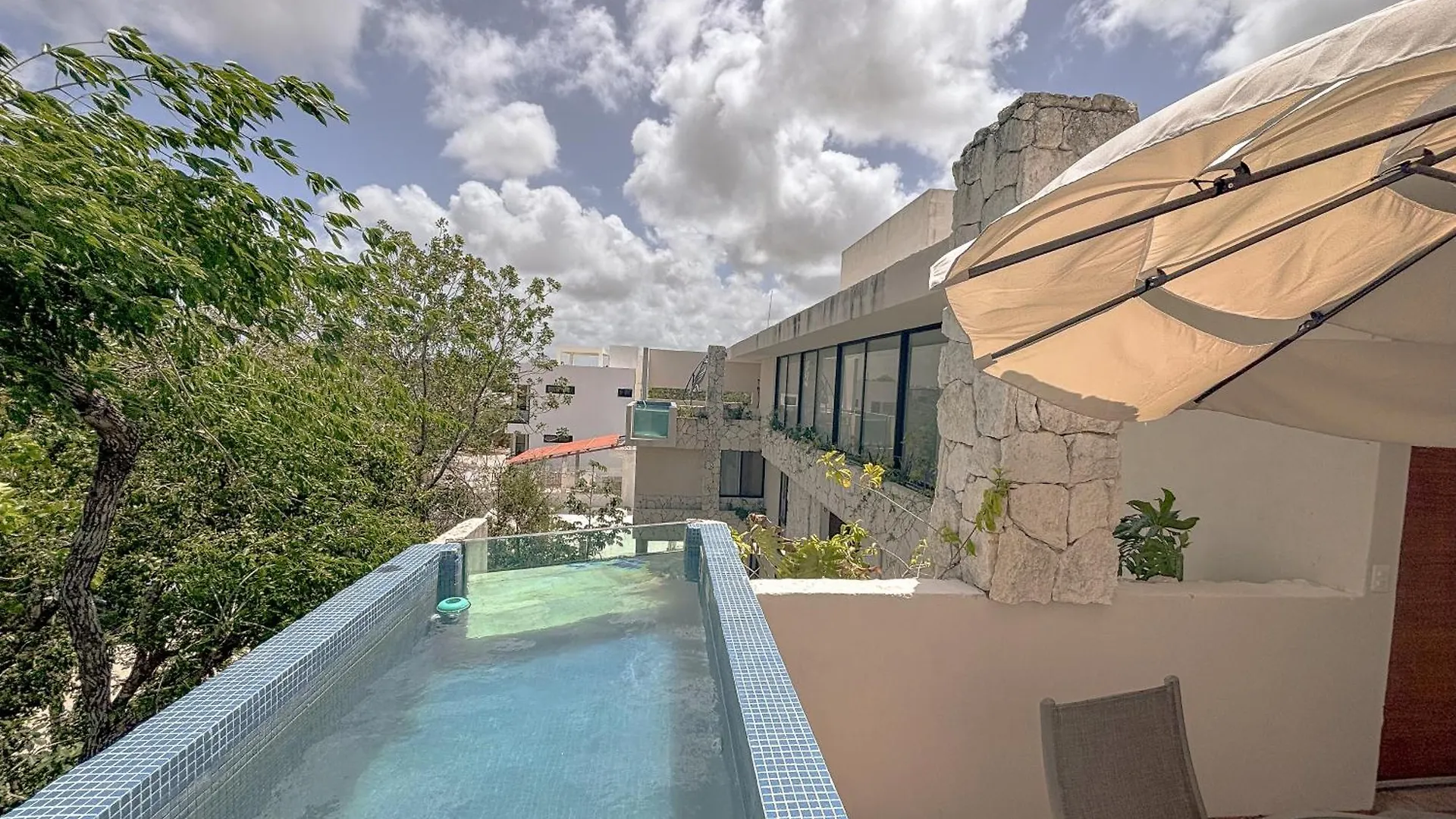 Penthouse De Dos Pisos Con Alberca Privada En La Veleta Lejlighed Tulum Mexico